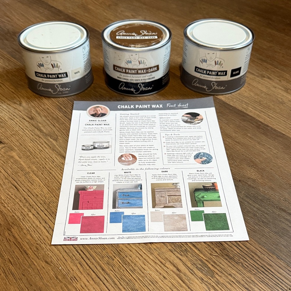 Annie Sloan Chalk Paint Wax brand new (1 per listing, see description)